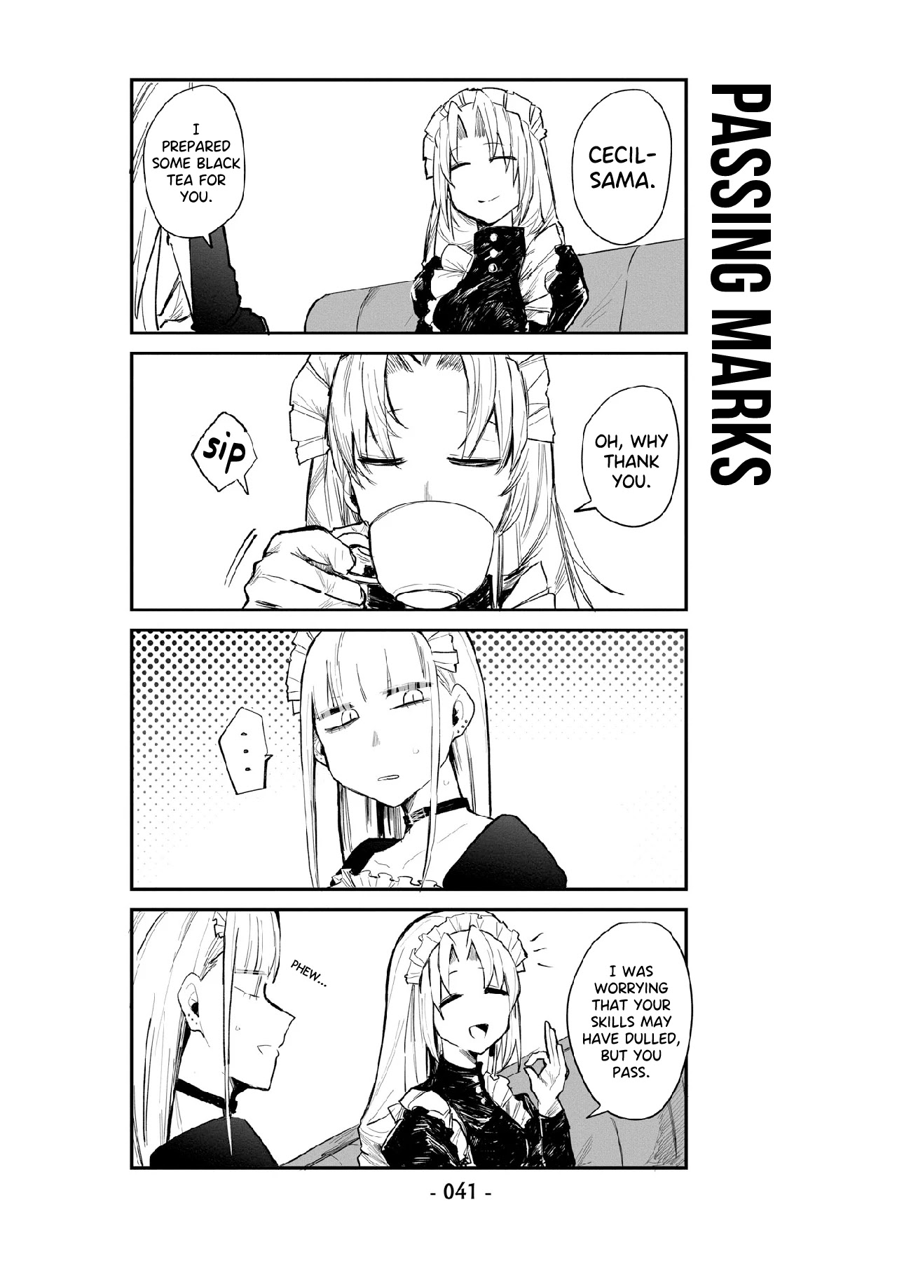 ○○na Maid-san Chapter 3 page 5 - Chapter 3: Visitor.