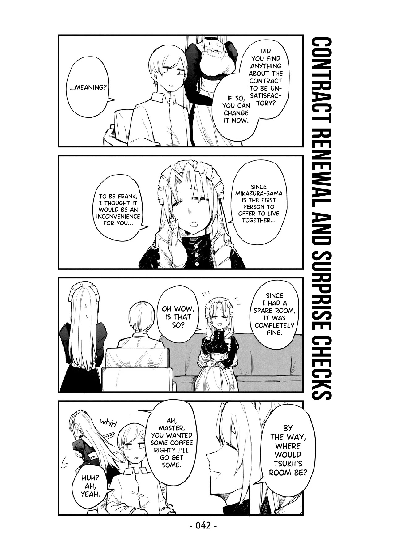 ○○na Maid-san Chapter 3 page 6 - Chapter 3: Visitor.