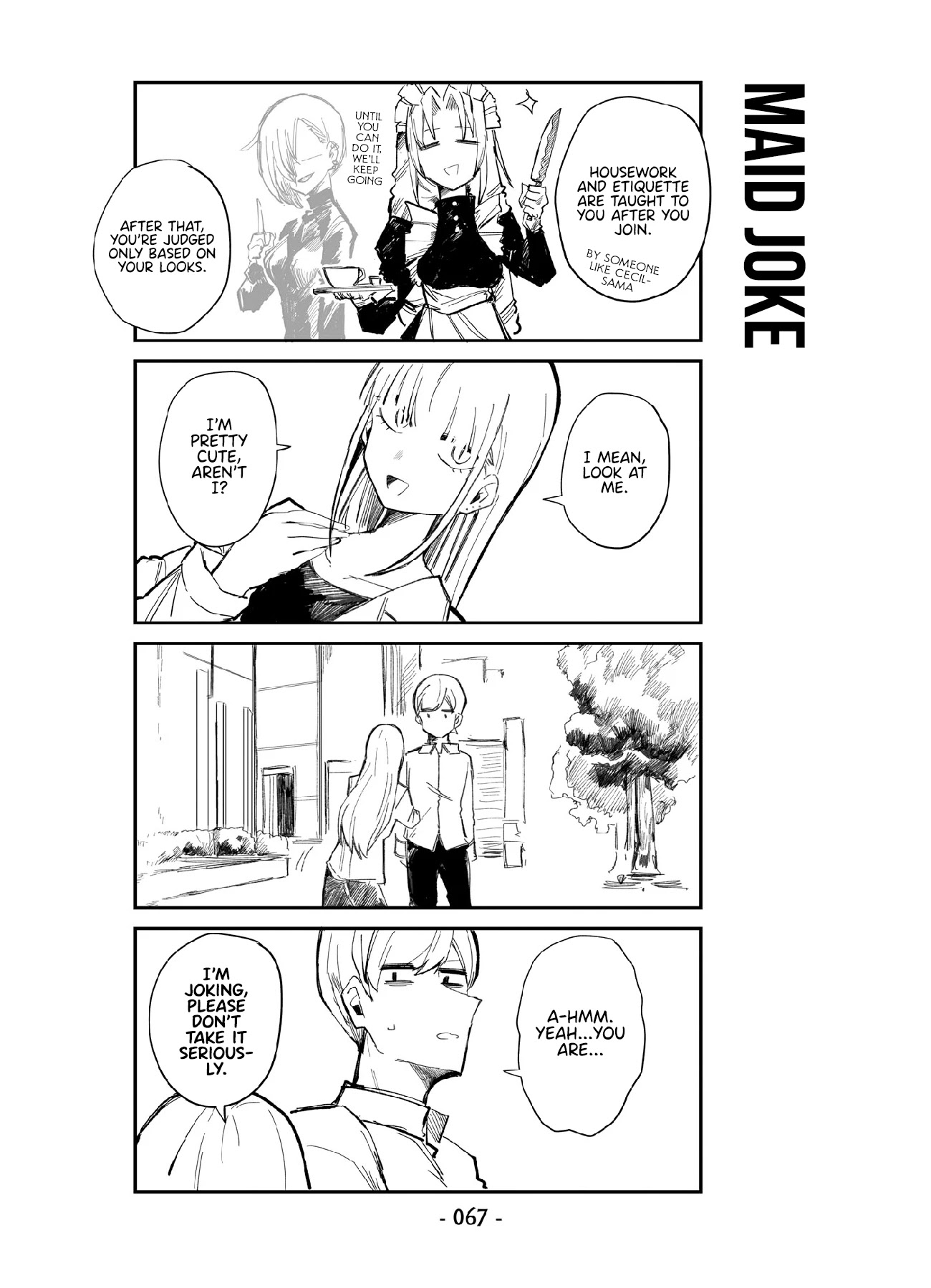 ○○na Maid-san Chapter 4 page 13 - Chapter 4: Delivery Maid.