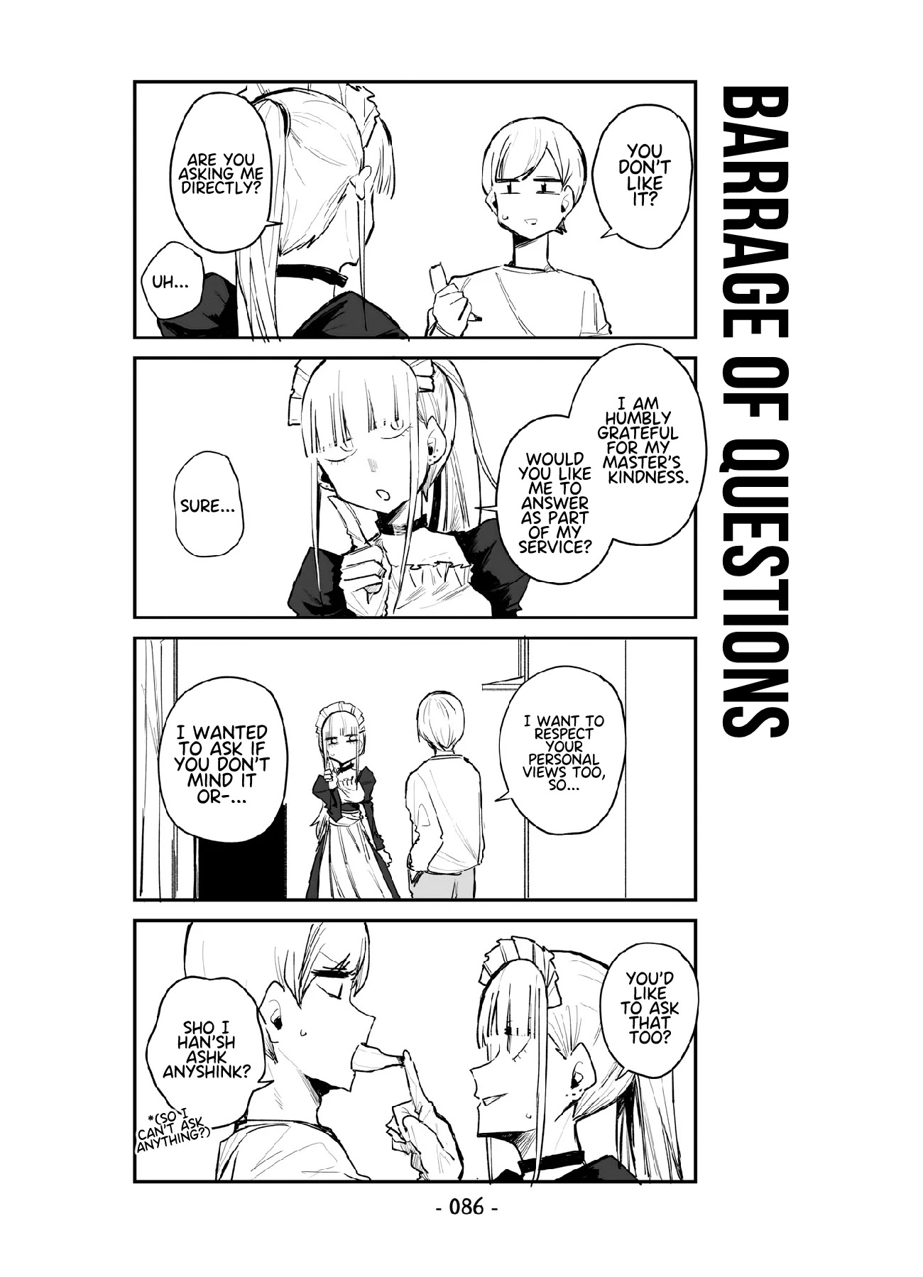 ○○na Maid-san Chapter 5 page 14 - Chapter 5: Extreme Fussiness.