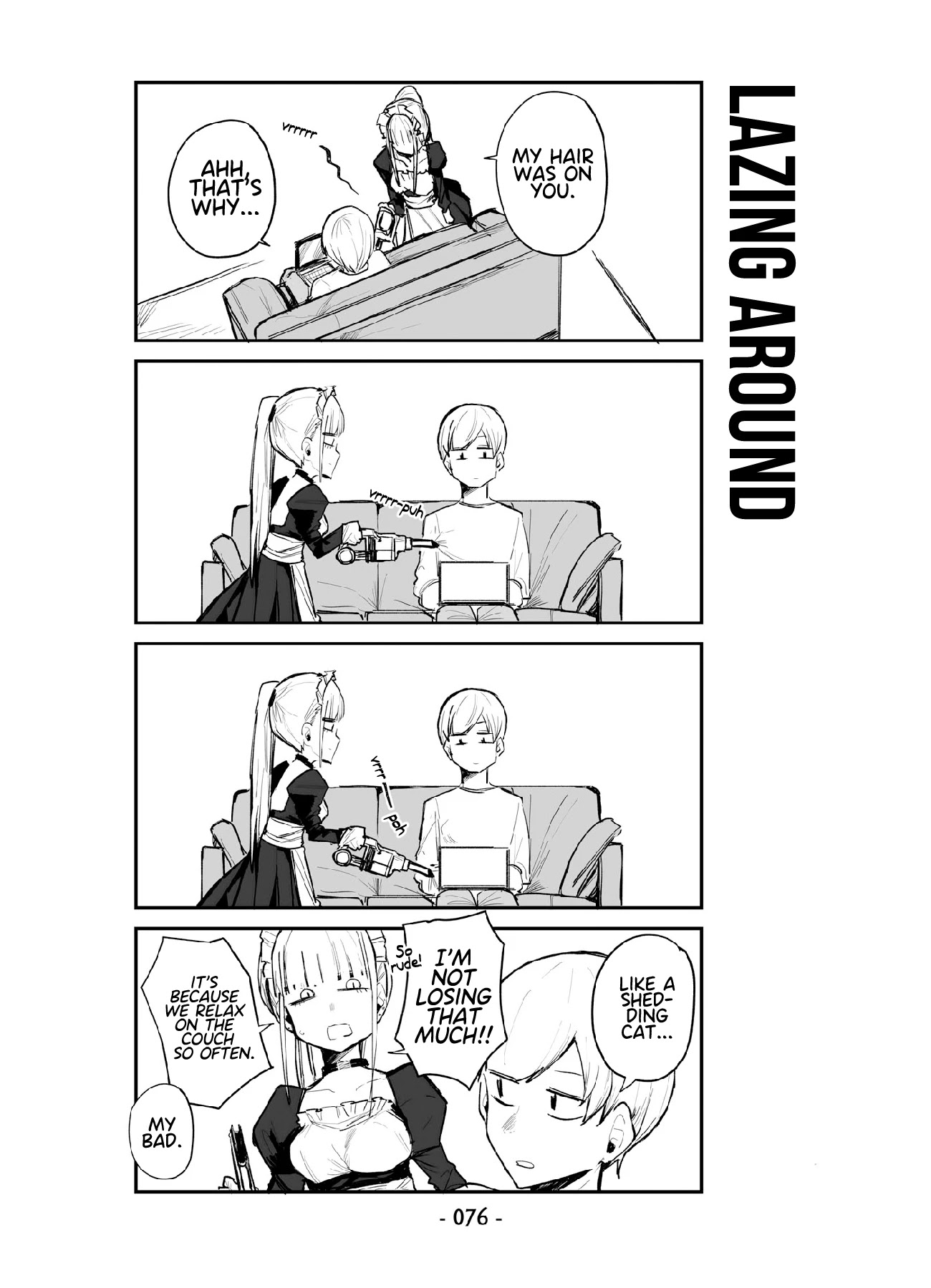 ○○na Maid-san Chapter 5 page 4 - Chapter 5: Extreme Fussiness.