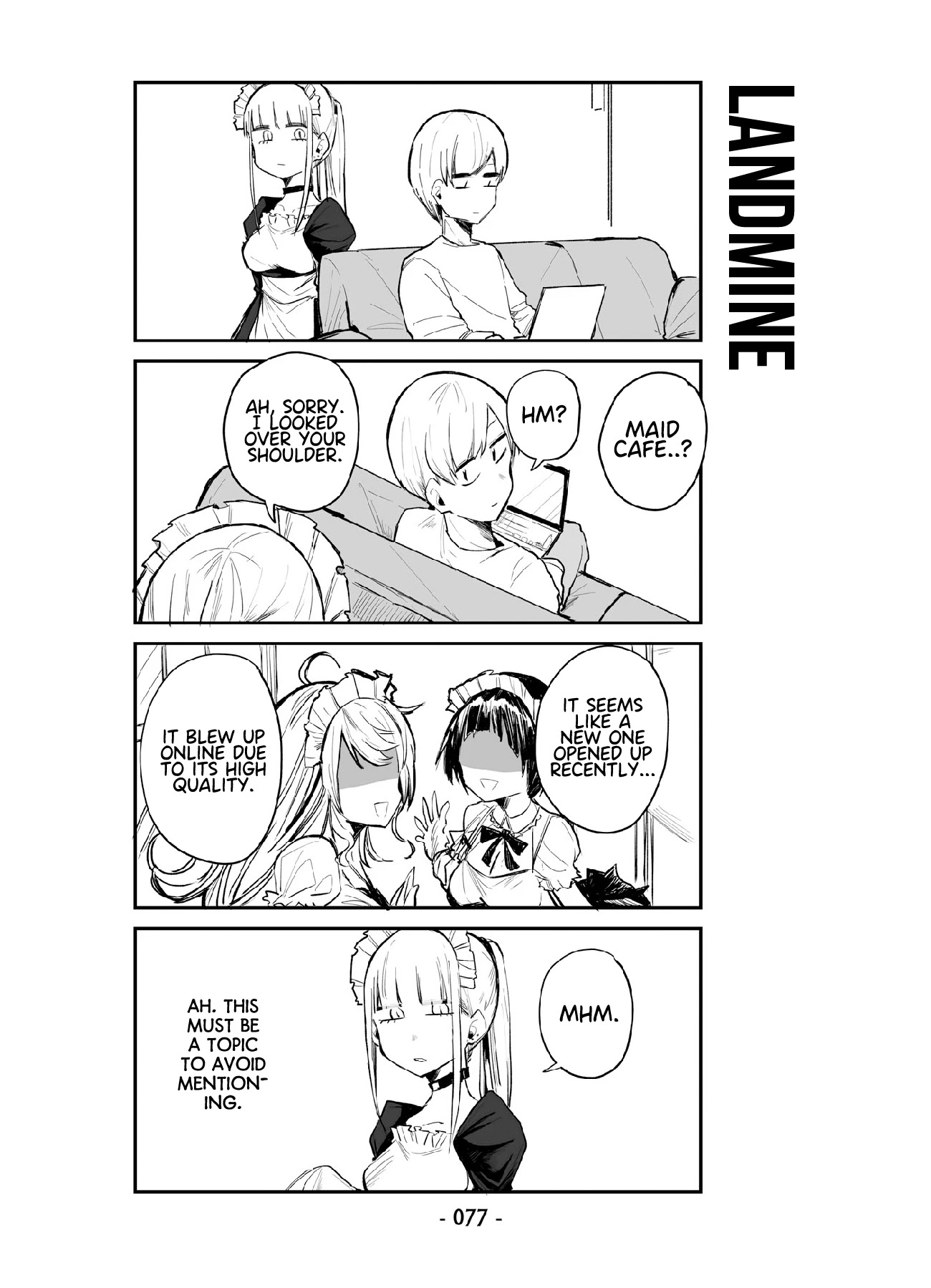 ○○na Maid-san Chapter 5 page 5 - Chapter 5: Extreme Fussiness.