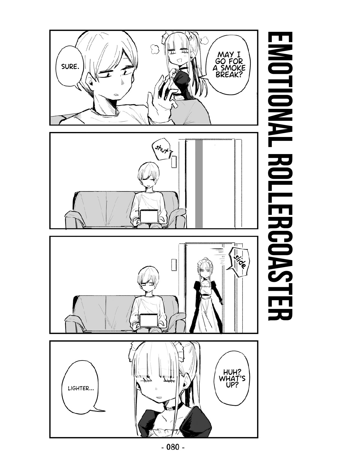 ○○na Maid-san Chapter 5 page 8 - Chapter 5: Extreme Fussiness.