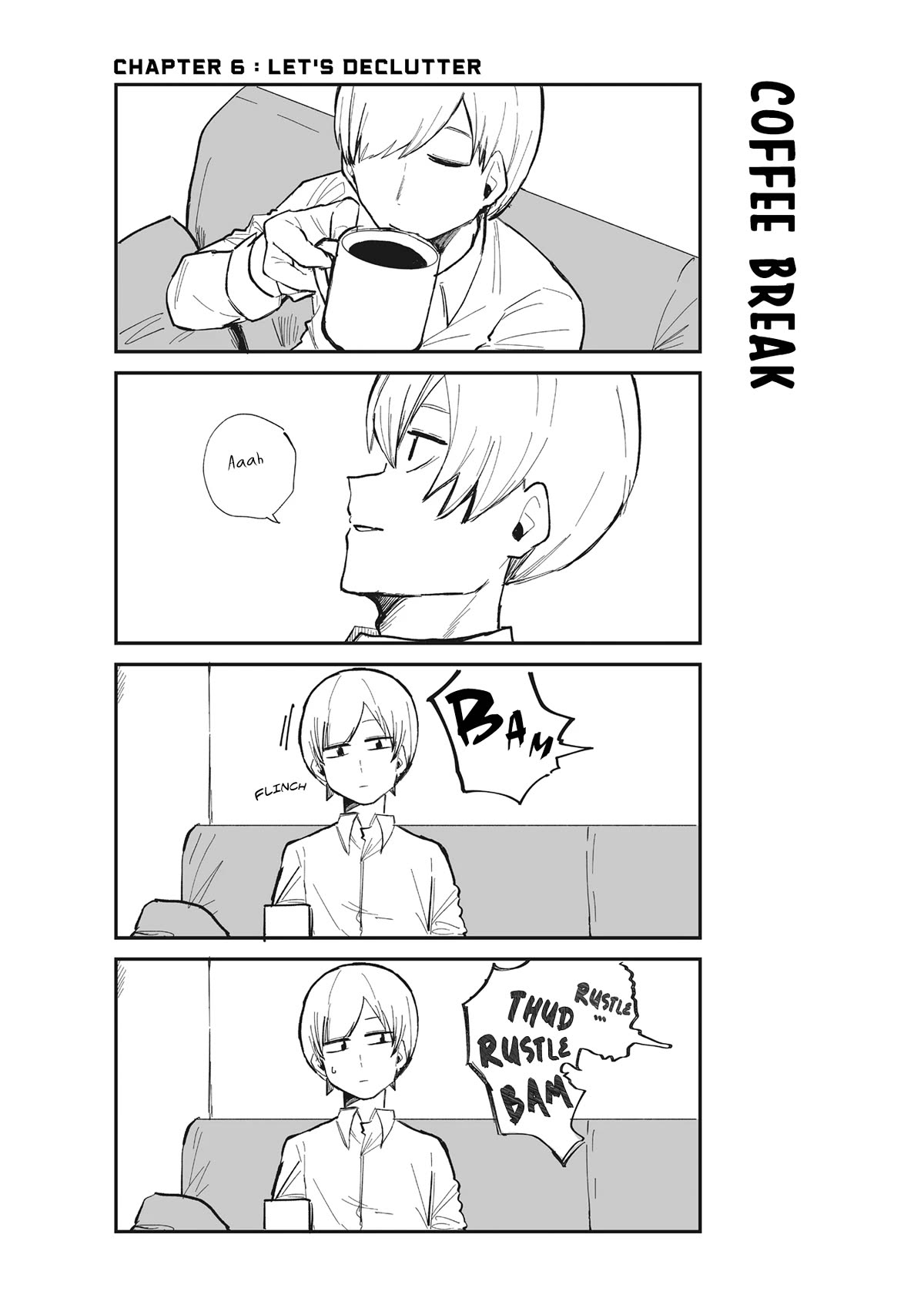 ○○na Maid-san Chapter 6 page 1 - Chapter 6: Let's Declutter