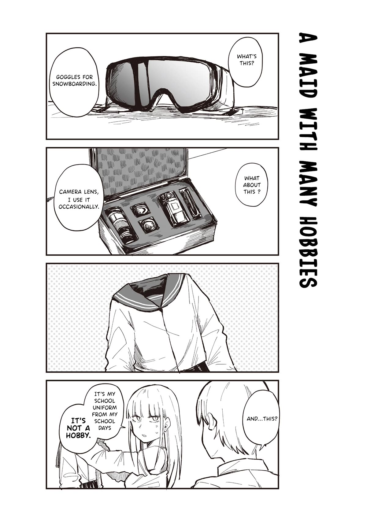 ○○na Maid-san Chapter 6 page 12 - Chapter 6: Let's Declutter