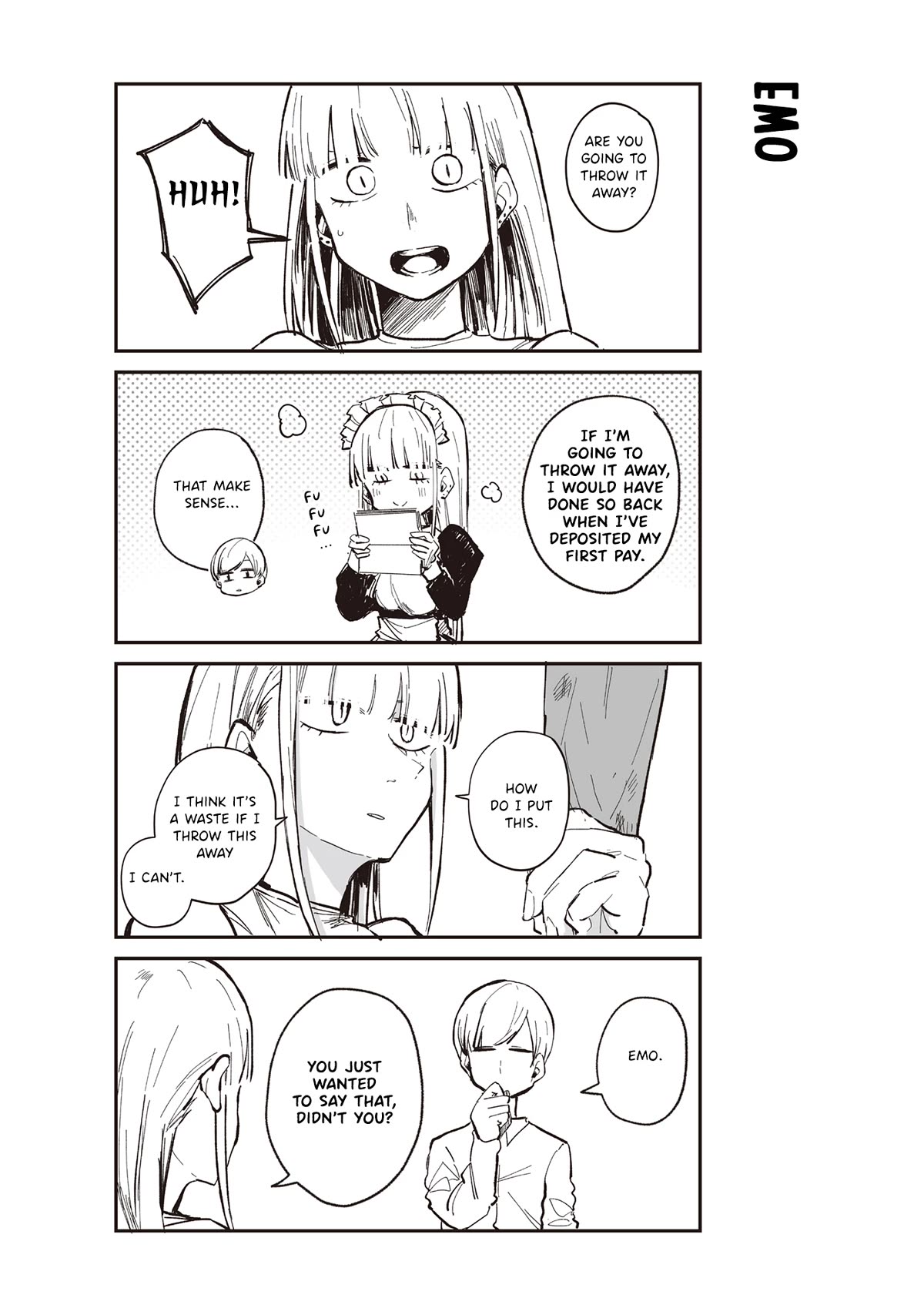 ○○na Maid-san Chapter 6 page 14 - Chapter 6: Let's Declutter