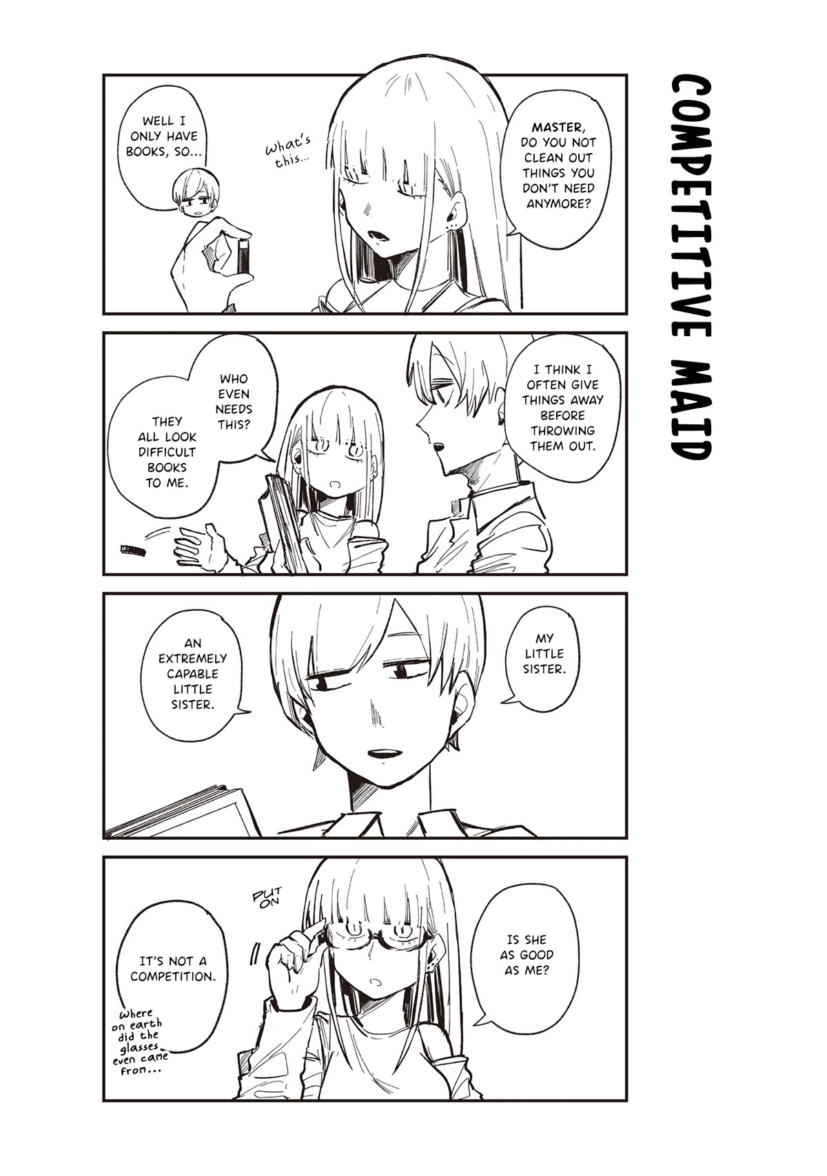 ○○na Maid-san Chapter 6 page 3 - Chapter 6: Let's Declutter