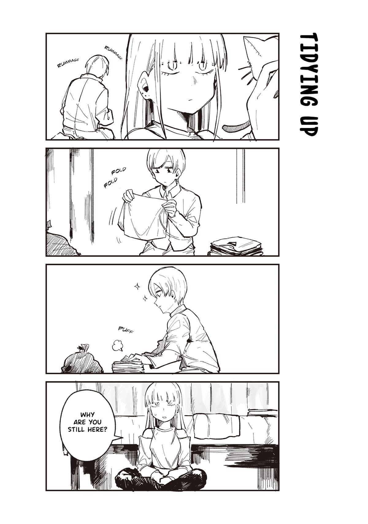 ○○na Maid-san Chapter 6 page 5 - Chapter 6: Let's Declutter