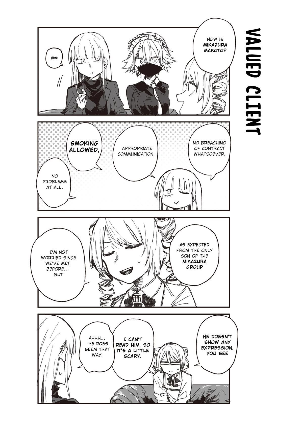 ○○na Maid-san Chapter 8 page 10 - Chapter 8: Who Are you?