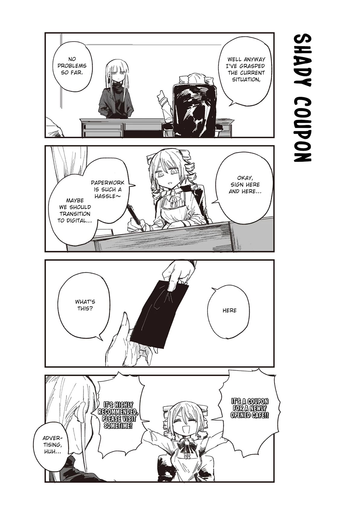 ○○na Maid-san Chapter 8 page 12 - Chapter 8: Who Are you?