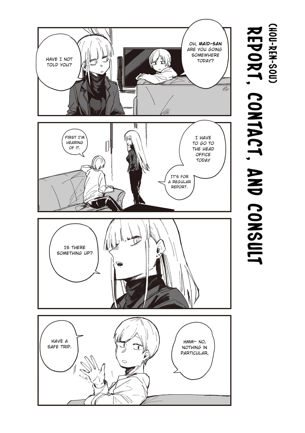 ○○na Maid-san Chapter 8 page 2 - Chapter 8: Who Are you?