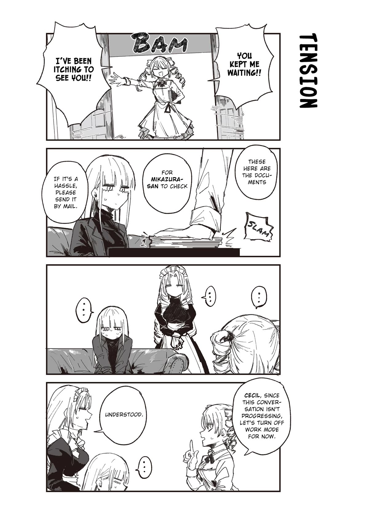 ○○na Maid-san Chapter 8 page 4 - Chapter 8: Who Are you?