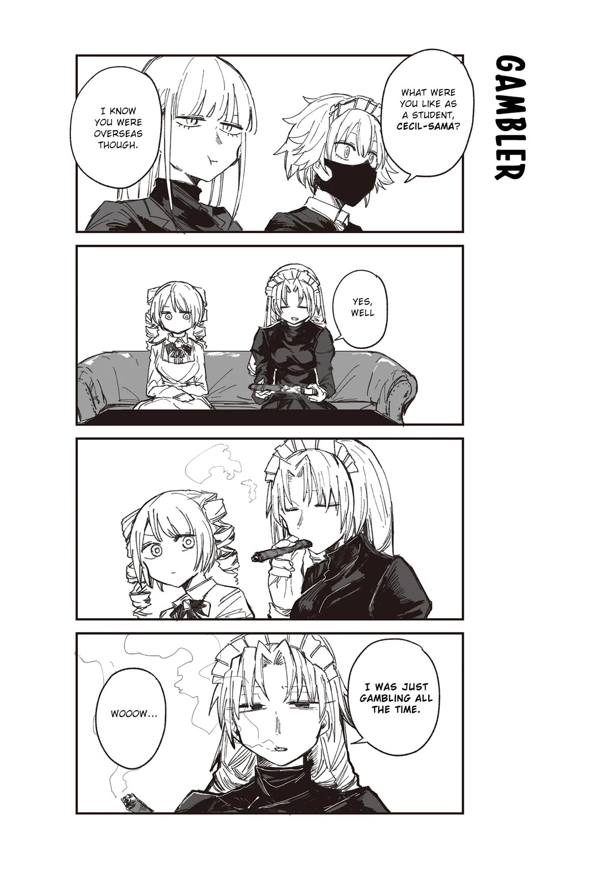 ○○na Maid-san Chapter 8 page 7 - Chapter 8: Who Are you?