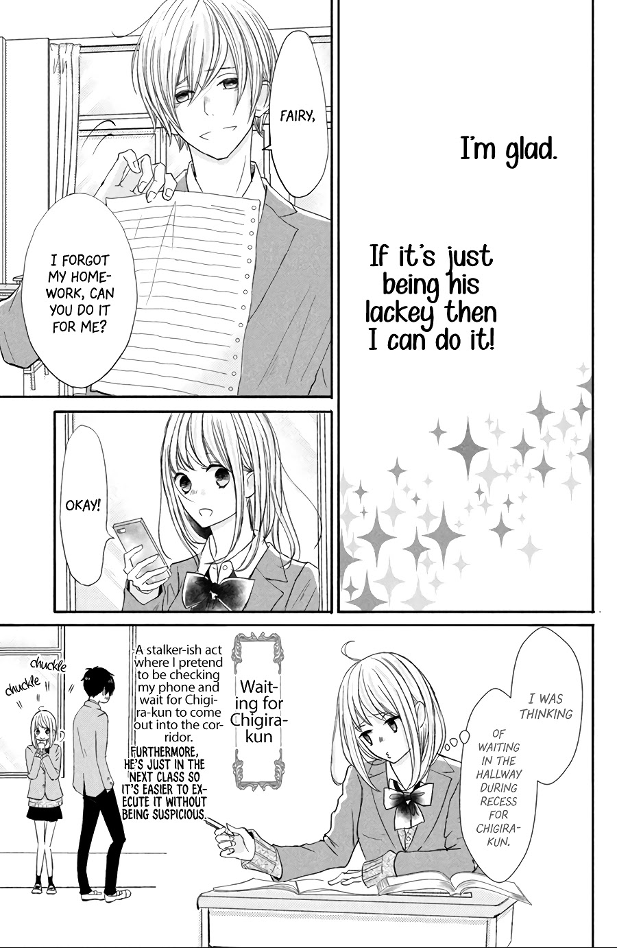 Na no ni, Chigira-kun ga Amasugiru Chapter 12 page 18 - Chapter 12