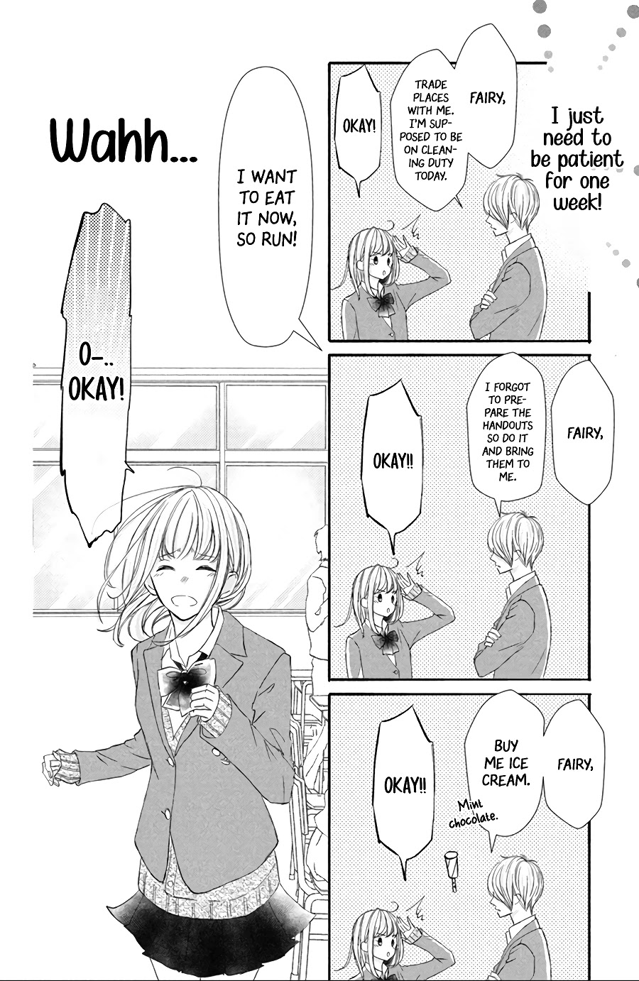 Na no ni, Chigira-kun ga Amasugiru Chapter 12 page 19 - Chapter 12