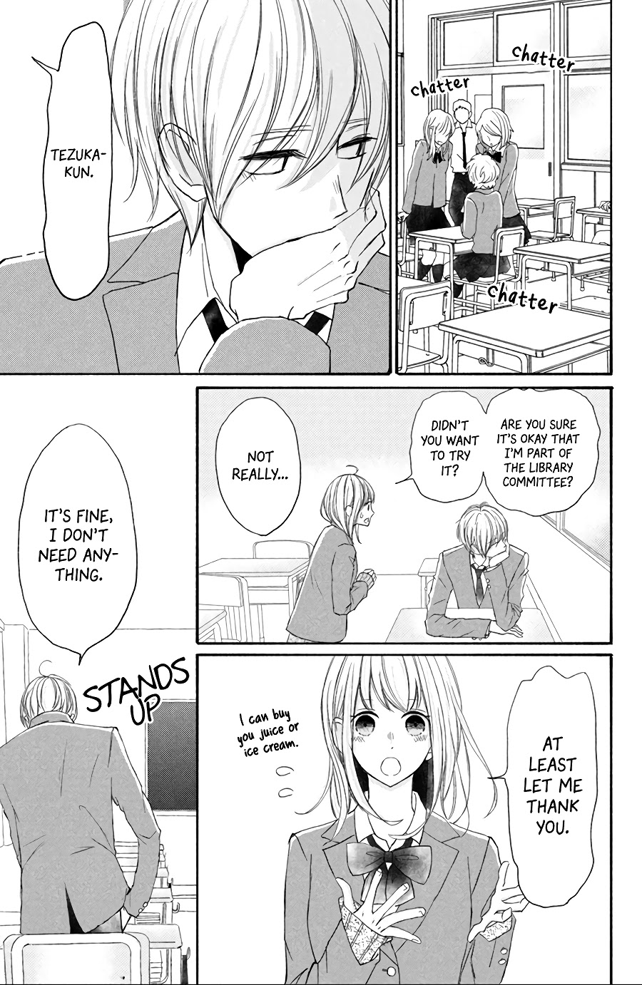 Na no ni, Chigira-kun ga Amasugiru Chapter 12 page 6 - Chapter 12