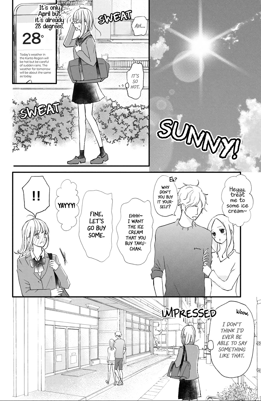 Na no ni, Chigira-kun ga Amasugiru Chapter 13 page 18 - Chapter 13