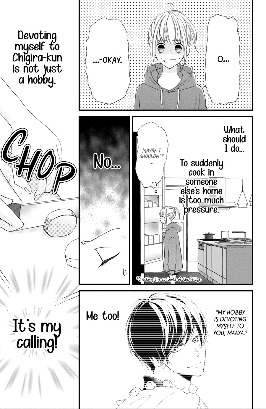Na no ni, Chigira-kun ga Amasugiru Chapter 14 page 9 - Chapter 14