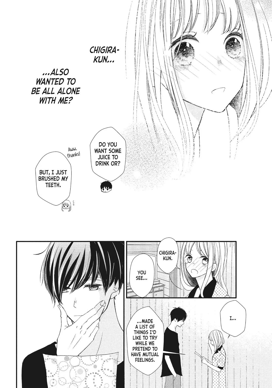 Na no ni, Chigira-kun ga Amasugiru Chapter 18 page 30 - Chapter 18: Come Over Here