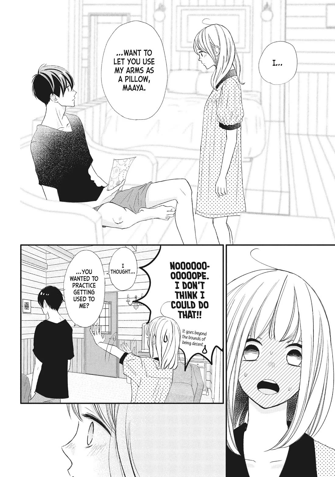 Na no ni, Chigira-kun ga Amasugiru Chapter 18 page 32 - Chapter 18: Come Over Here