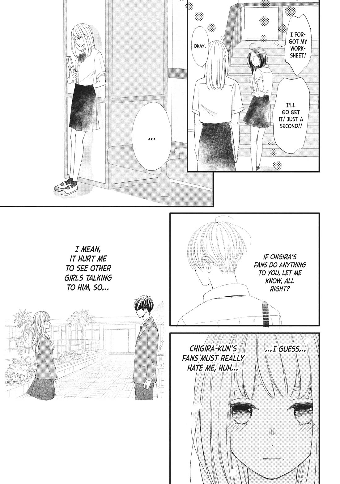Na no ni, Chigira-kun ga Amasugiru Chapter 23 page 23 - Chapter 23: I Don't Wanna Be Apart