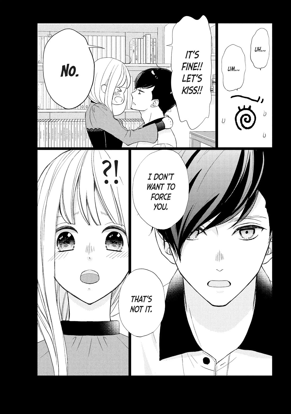 Na no ni, Chigira-kun ga Amasugiru Chapter 25 page 11 - Chapter 25: Whenever You're Ready