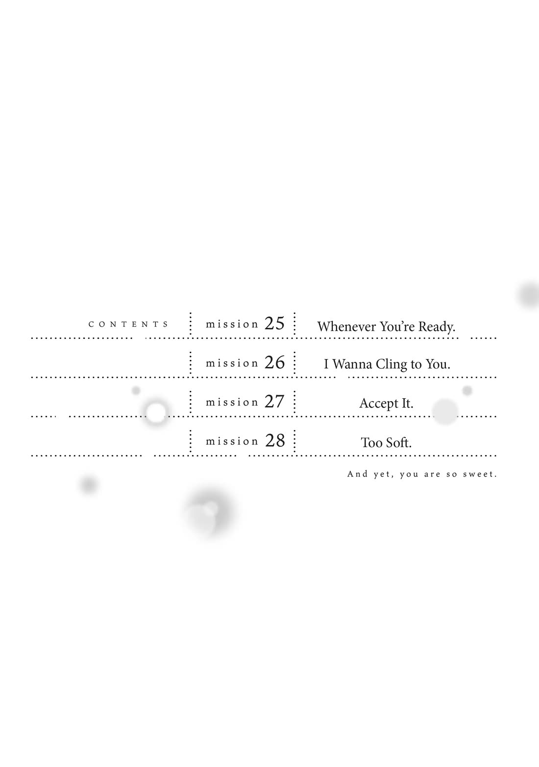 Na no ni, Chigira-kun ga Amasugiru Chapter 25 page 2 - Chapter 25: Whenever You're Ready