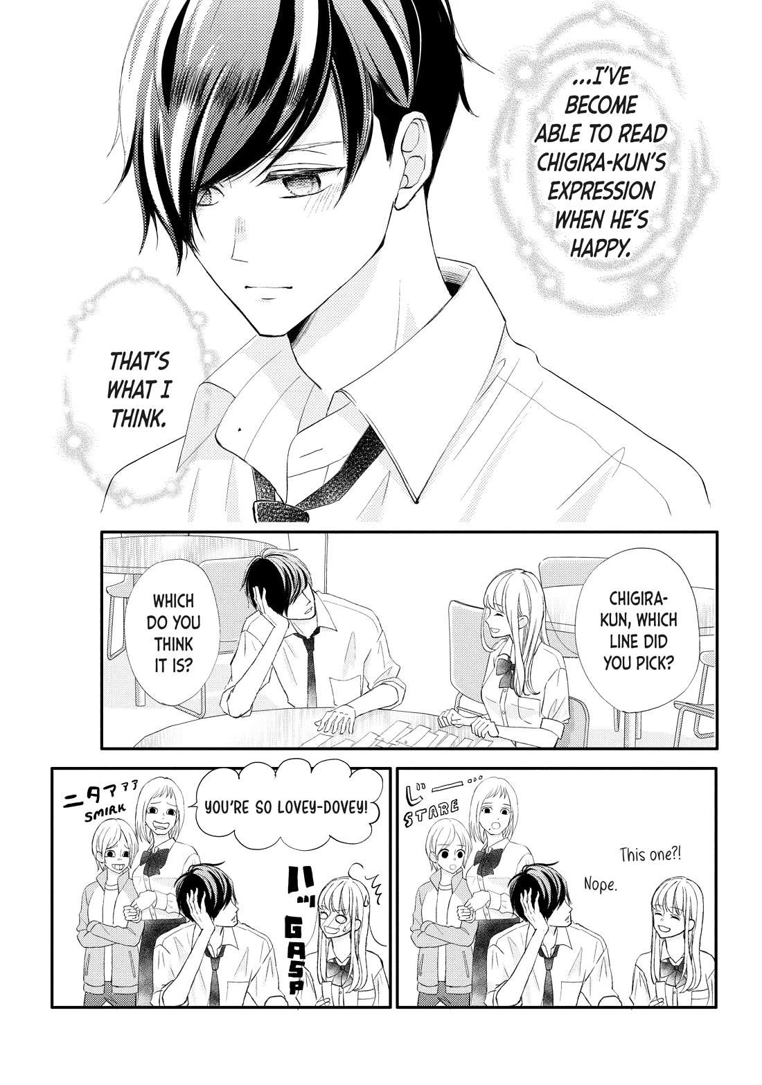Na no ni, Chigira-kun ga Amasugiru Chapter 25 page 9 - Chapter 25: Whenever You're Ready