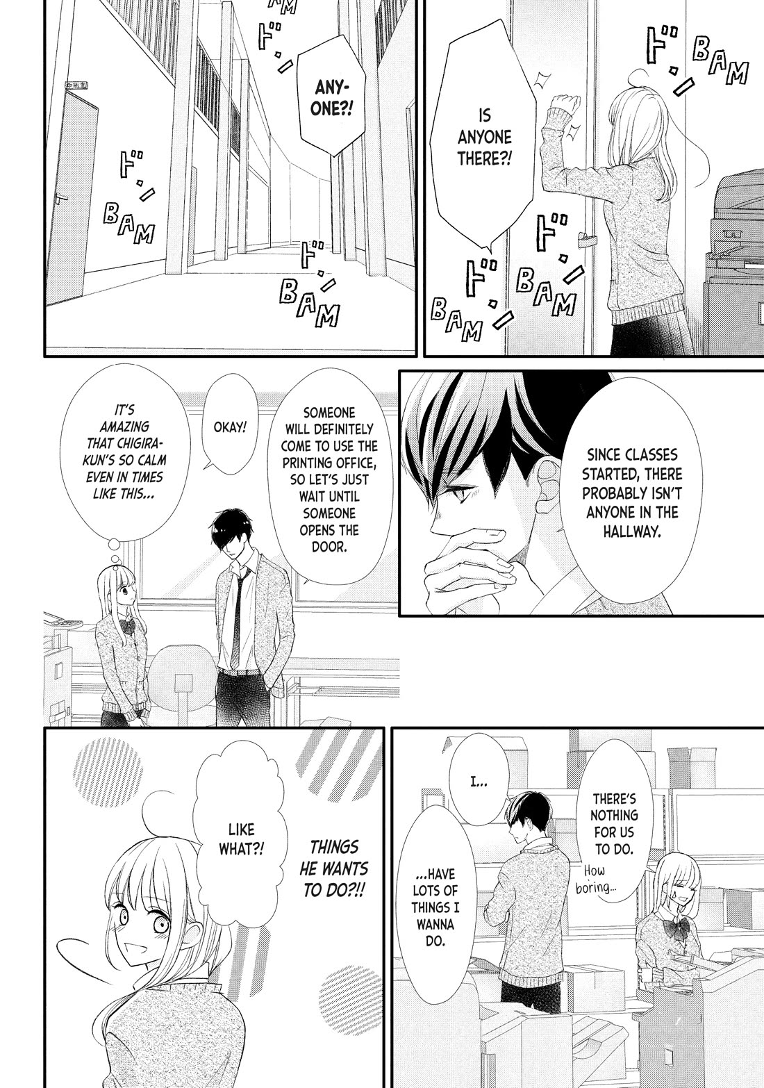 Na no ni, Chigira-kun ga Amasugiru Chapter 26 page 10 - Chapter 26: I Wanna Cling to You