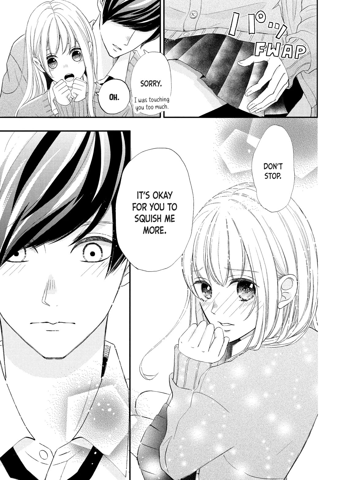 Na no ni, Chigira-kun ga Amasugiru Chapter 26 page 15 - Chapter 26: I Wanna Cling to You