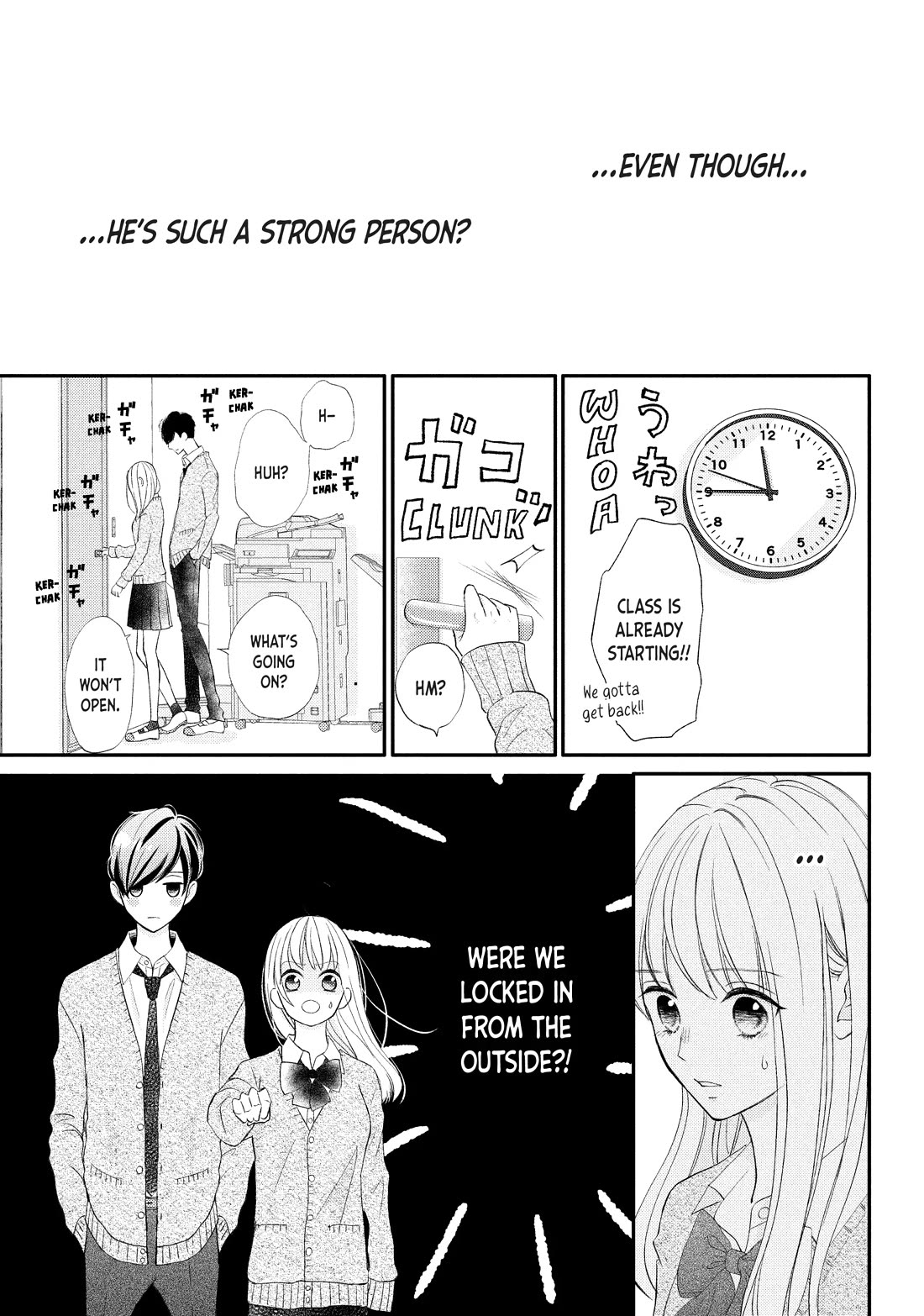 Na no ni, Chigira-kun ga Amasugiru Chapter 26 page 9 - Chapter 26: I Wanna Cling to You