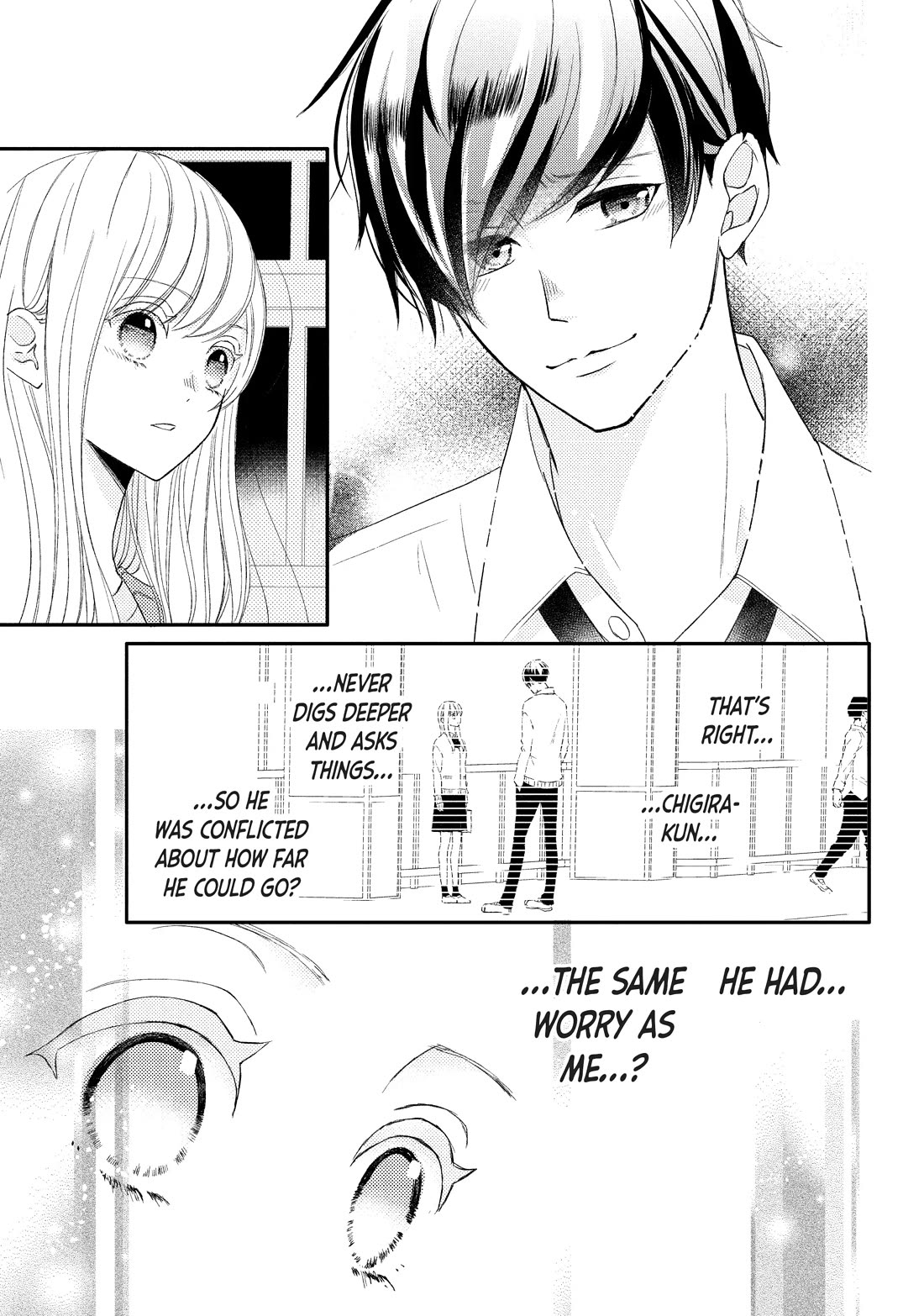 Na no ni, Chigira-kun ga Amasugiru Chapter 27 page 31 - Chapter 27: Accept It