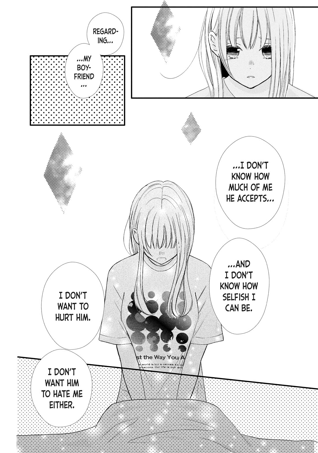 Na no ni, Chigira-kun ga Amasugiru Chapter 27 page 4 - Chapter 27: Accept It