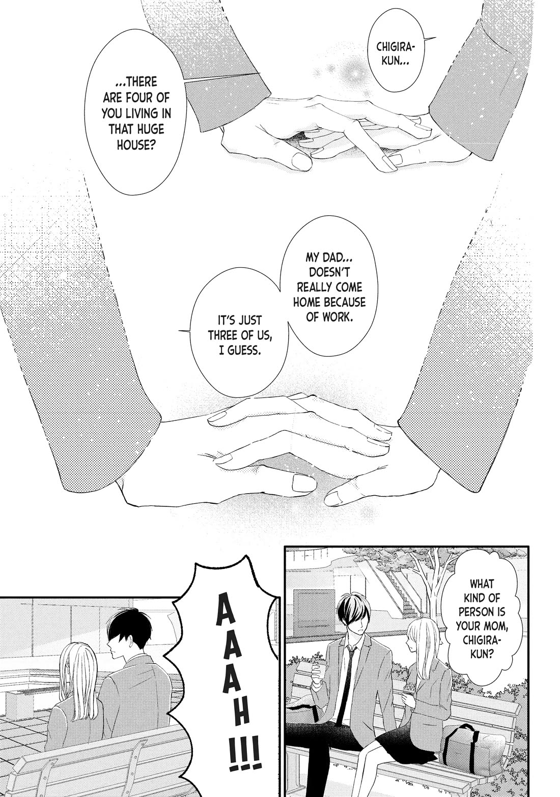 Na no ni, Chigira-kun ga Amasugiru Chapter 28 page 19 - Chapter 28: Too Soft