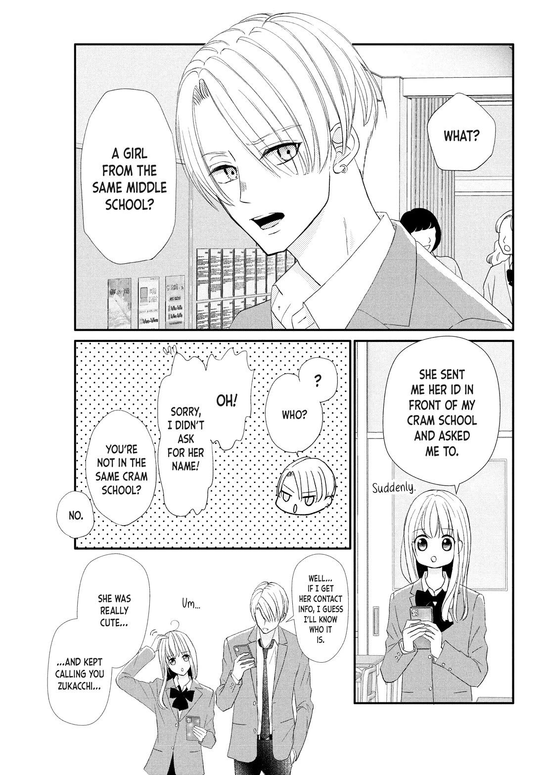 Na no ni, Chigira-kun ga Amasugiru Chapter 28 page 37 - Chapter 28: Too Soft