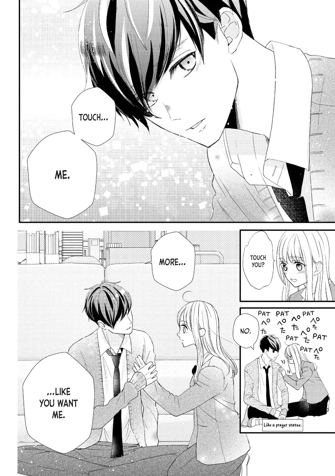 Na no ni, Chigira-kun ga Amasugiru Chapter 29 page 16 - Chapter 29: Touch Me