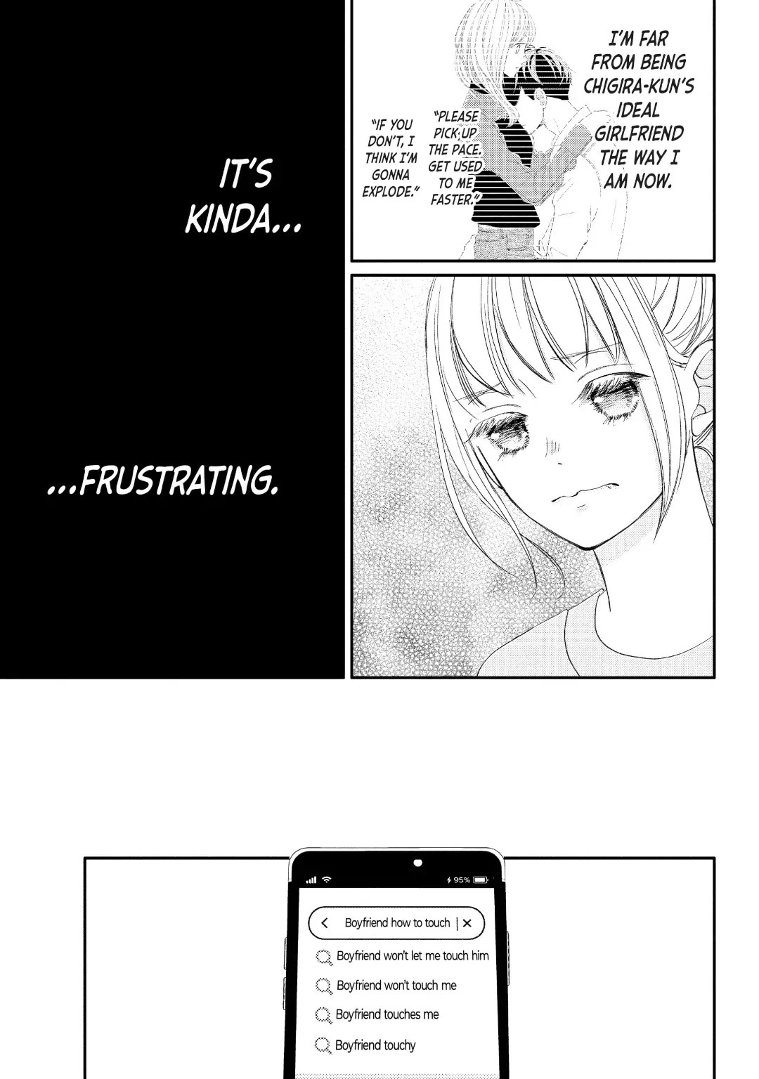 Na no ni, Chigira-kun ga Amasugiru Chapter 29 page 21 - Chapter 29: Touch Me