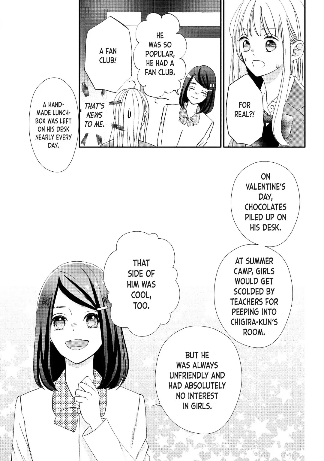 Na no ni, Chigira-kun ga Amasugiru Chapter 29 page 27 - Chapter 29: Touch Me