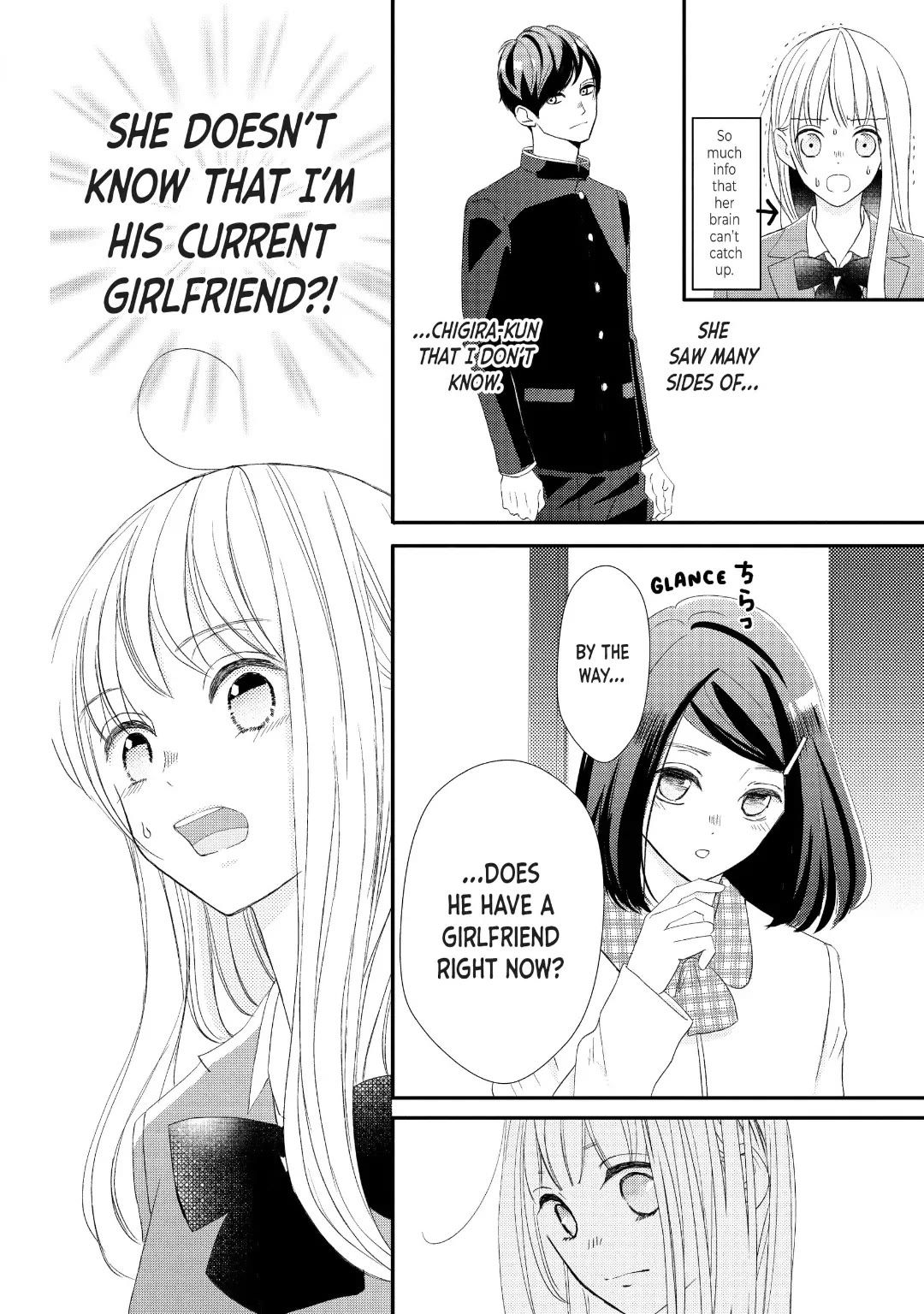 Na no ni, Chigira-kun ga Amasugiru Chapter 29 page 28 - Chapter 29: Touch Me