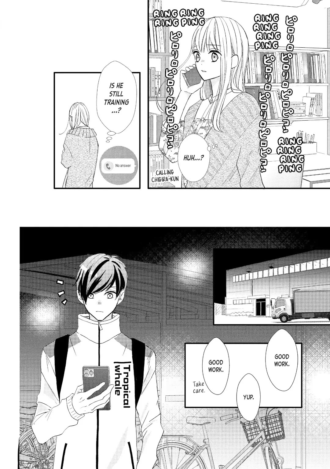 Na no ni, Chigira-kun ga Amasugiru Chapter 29 page 34 - Chapter 29: Touch Me
