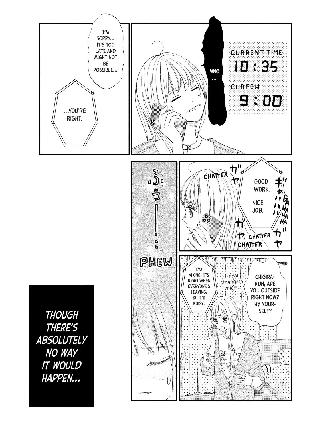 Na no ni, Chigira-kun ga Amasugiru Chapter 29 page 37 - Chapter 29: Touch Me