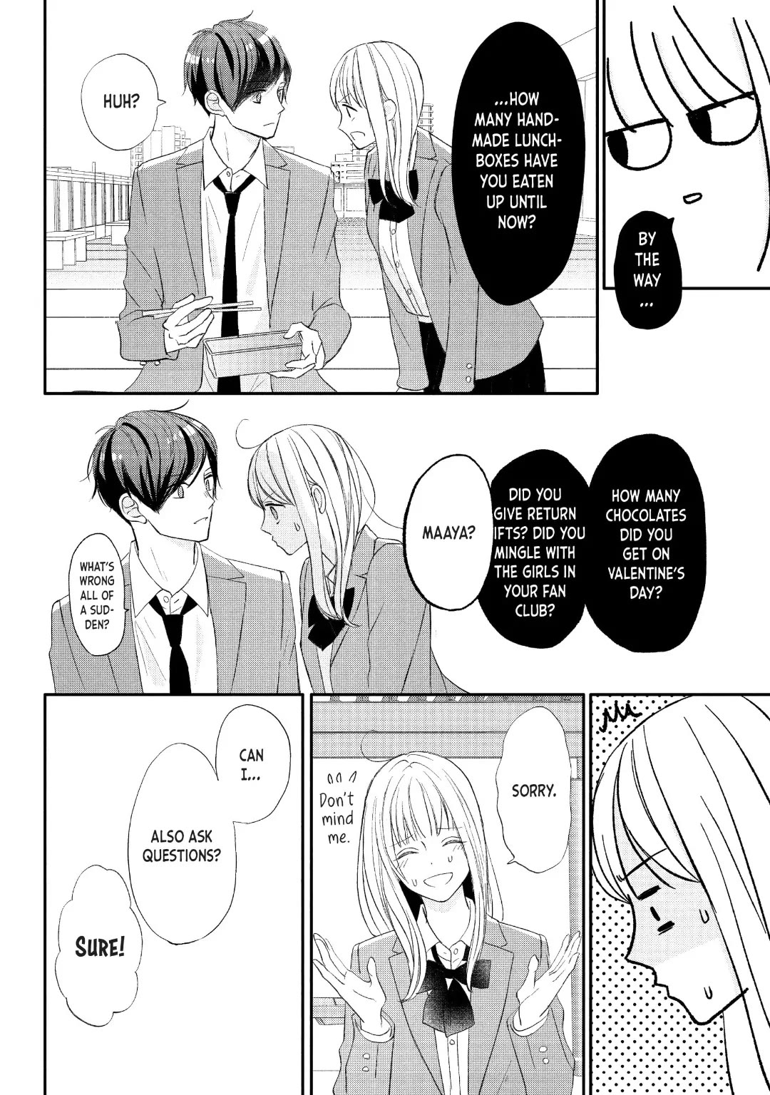 Na no ni, Chigira-kun ga Amasugiru Chapter 30 page 4 - Chapter 30: Let's Sleep Together?