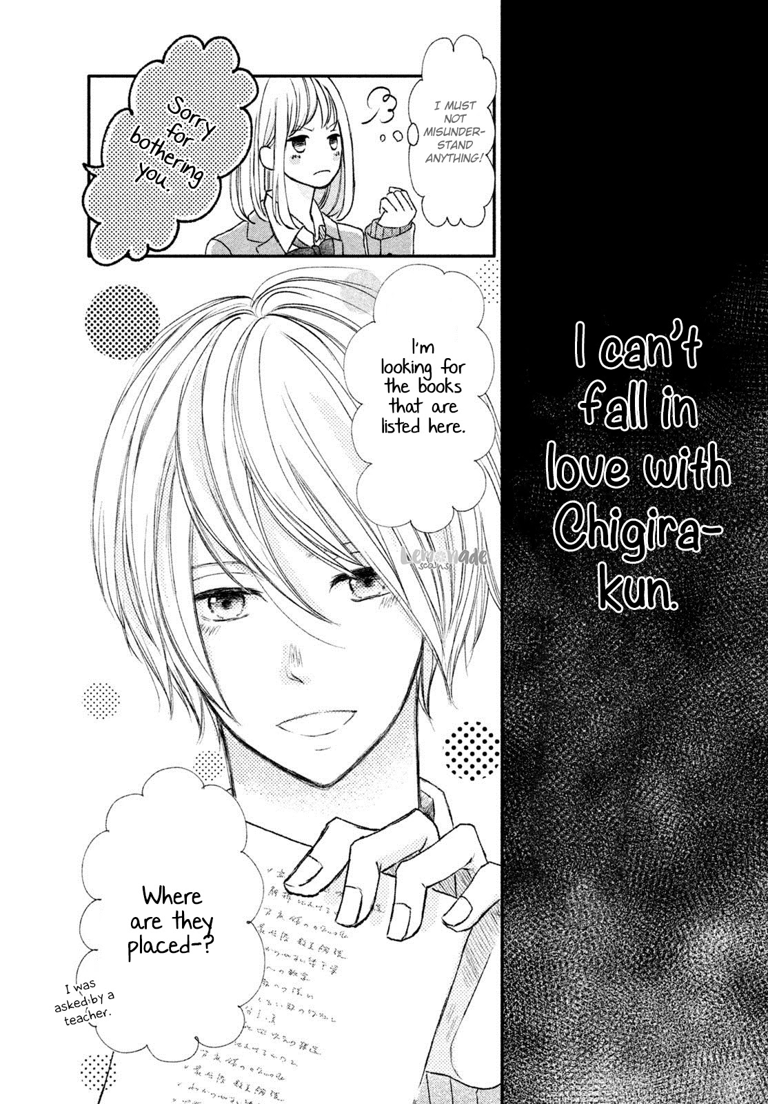 Na no ni, Chigira-kun ga Amasugiru Chapter 4 page 11 - Chapter 4