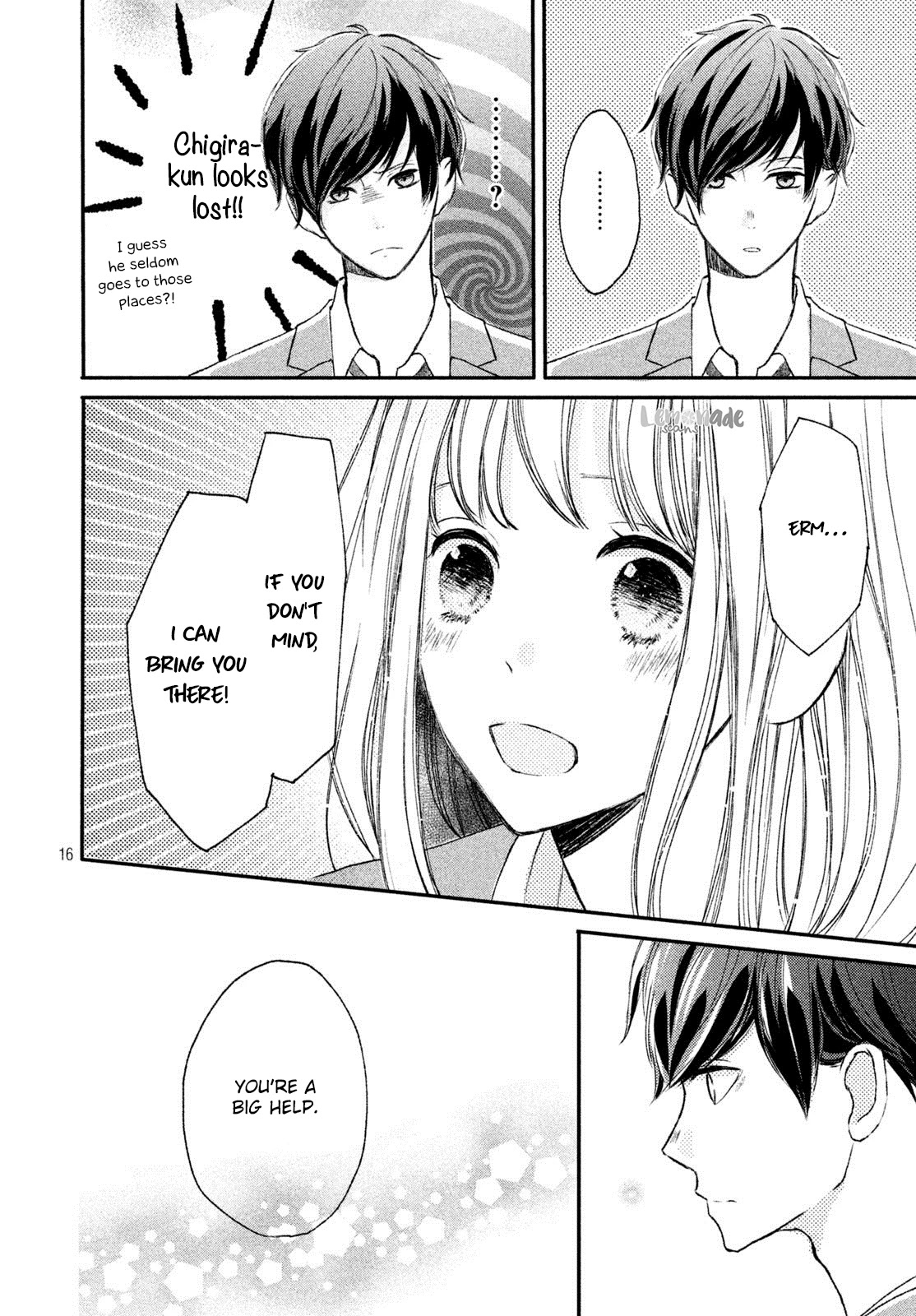 Na no ni, Chigira-kun ga Amasugiru Chapter 4 page 17 - Chapter 4