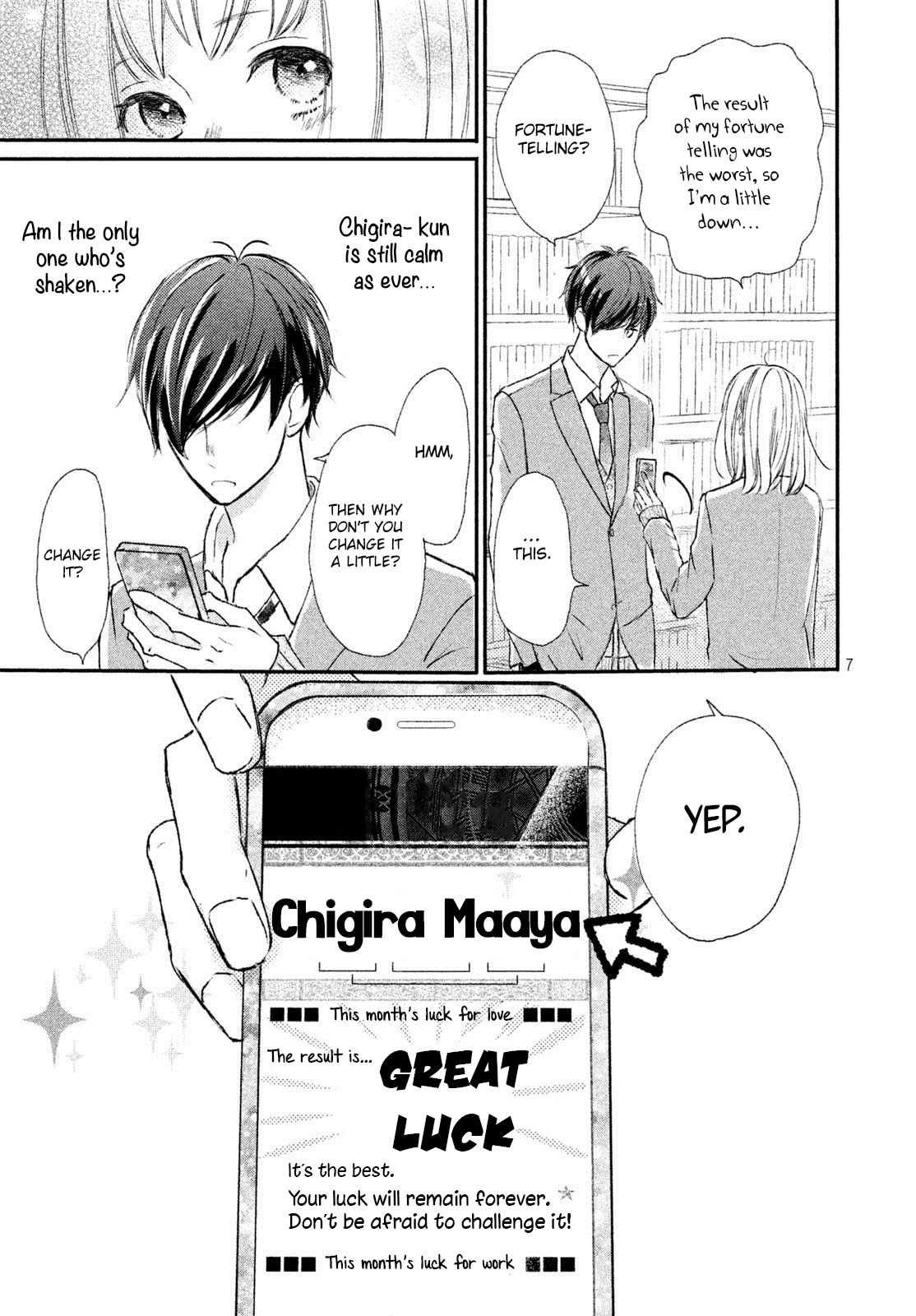 Na no ni, Chigira-kun ga Amasugiru Chapter 4 page 8 - Chapter 4