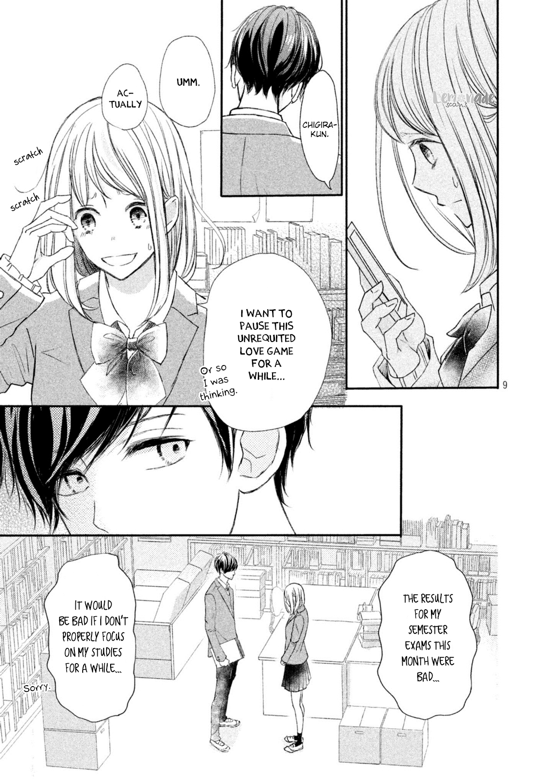 Na no ni, Chigira-kun ga Amasugiru Chapter 5 page 10 - Chapter 5