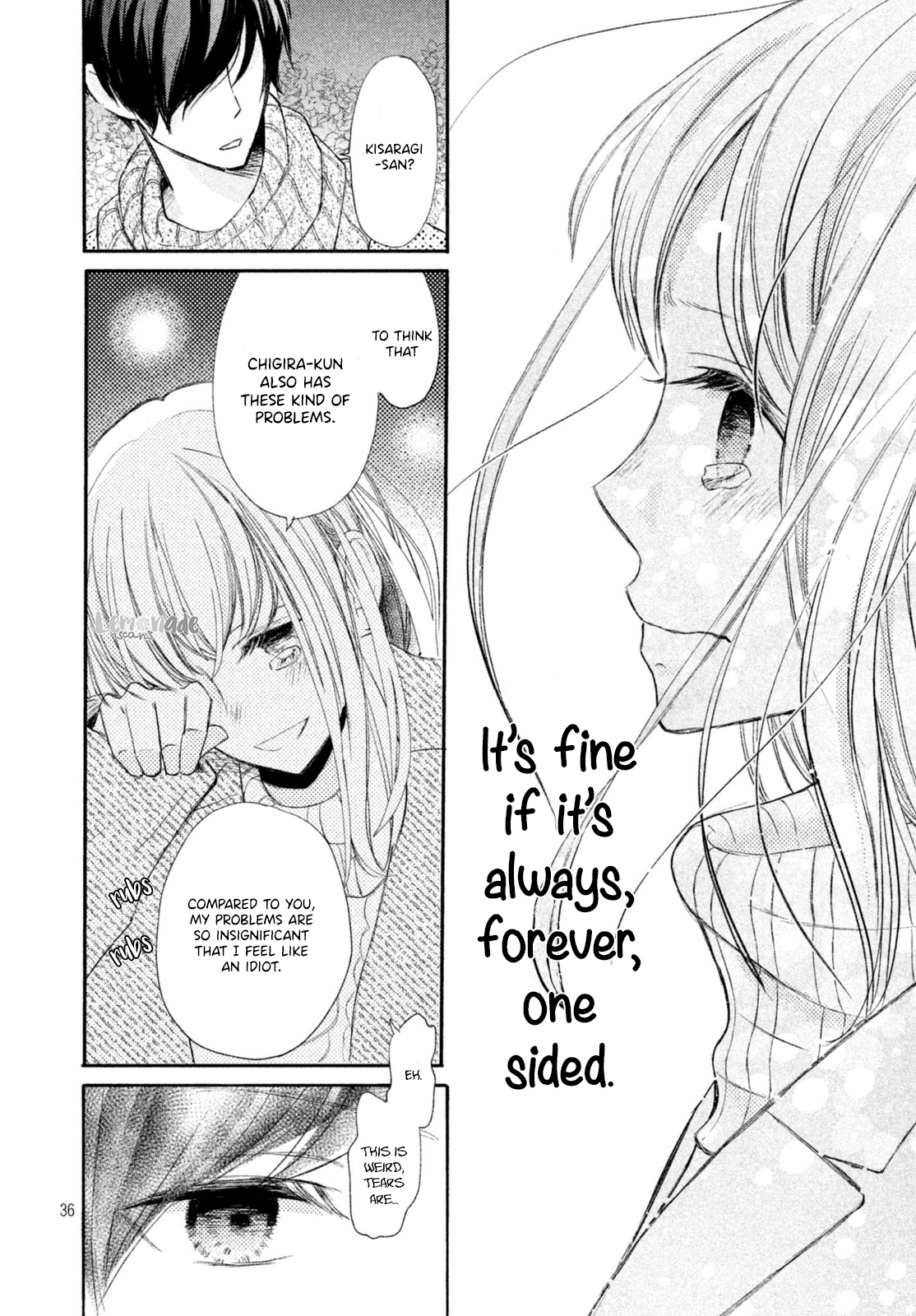 Na no ni, Chigira-kun ga Amasugiru Chapter 5 page 37 - Chapter 5