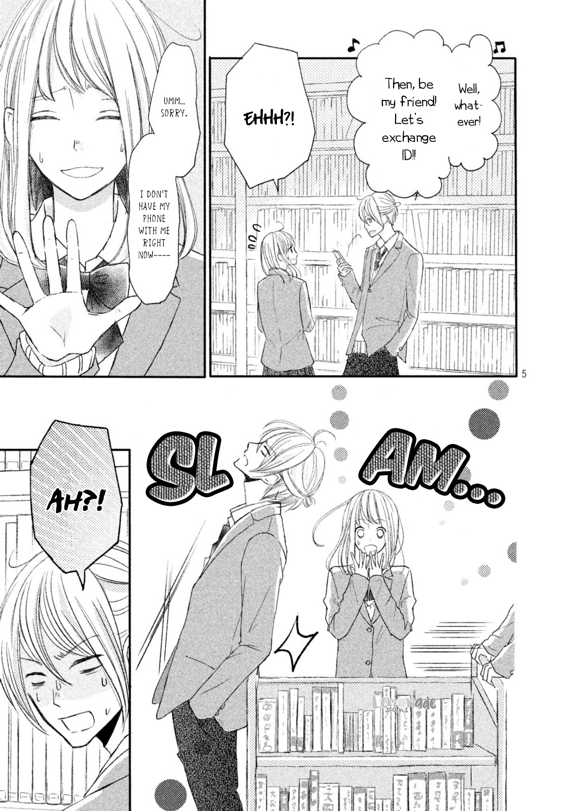 Na no ni, Chigira-kun ga Amasugiru Chapter 5 page 6 - Chapter 5