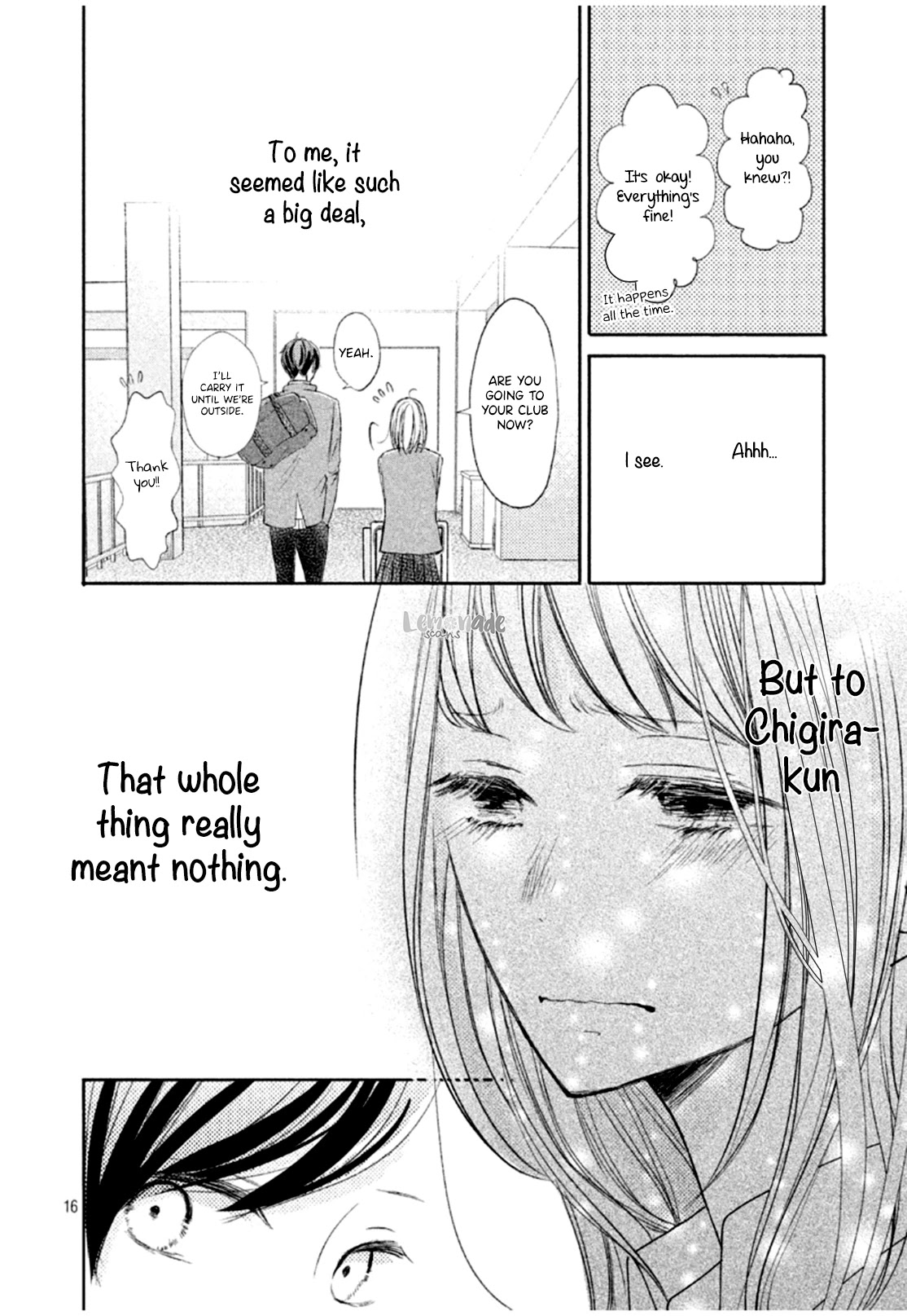 Na no ni, Chigira-kun ga Amasugiru Chapter 8 page 18 - Chapter 8