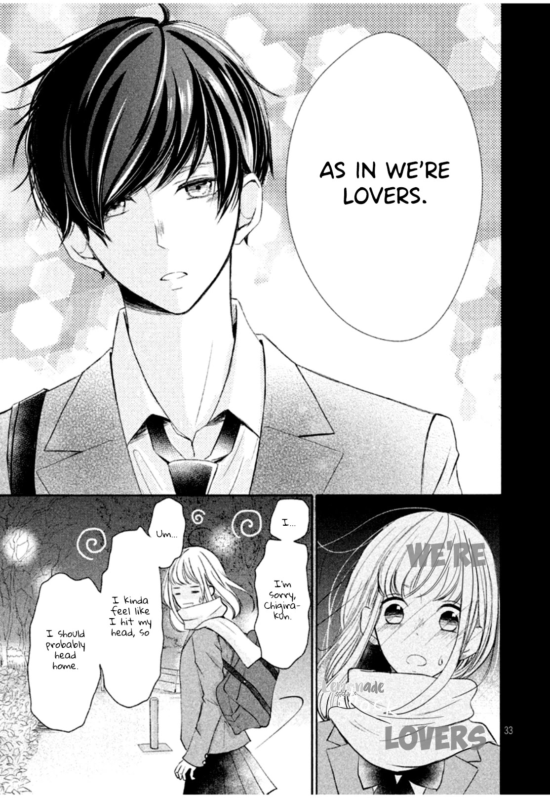 Na no ni, Chigira-kun ga Amasugiru Chapter 8 page 35 - Chapter 8
